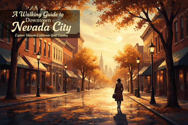 A Walking Guide to Downtown Nevada City