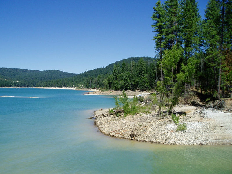 Scotts Flat Lake in Nevada County, California
