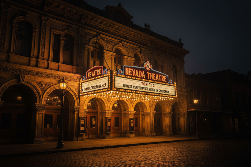 The Nevada Theatre: The Oldest Performance Venue in California