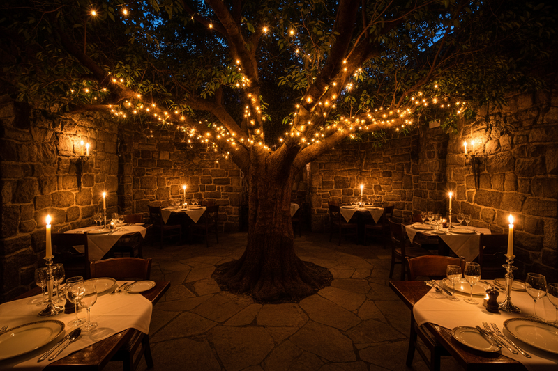 The Tree Room at Friar Tucks: The Most Romantic Dining Room in Nevada City