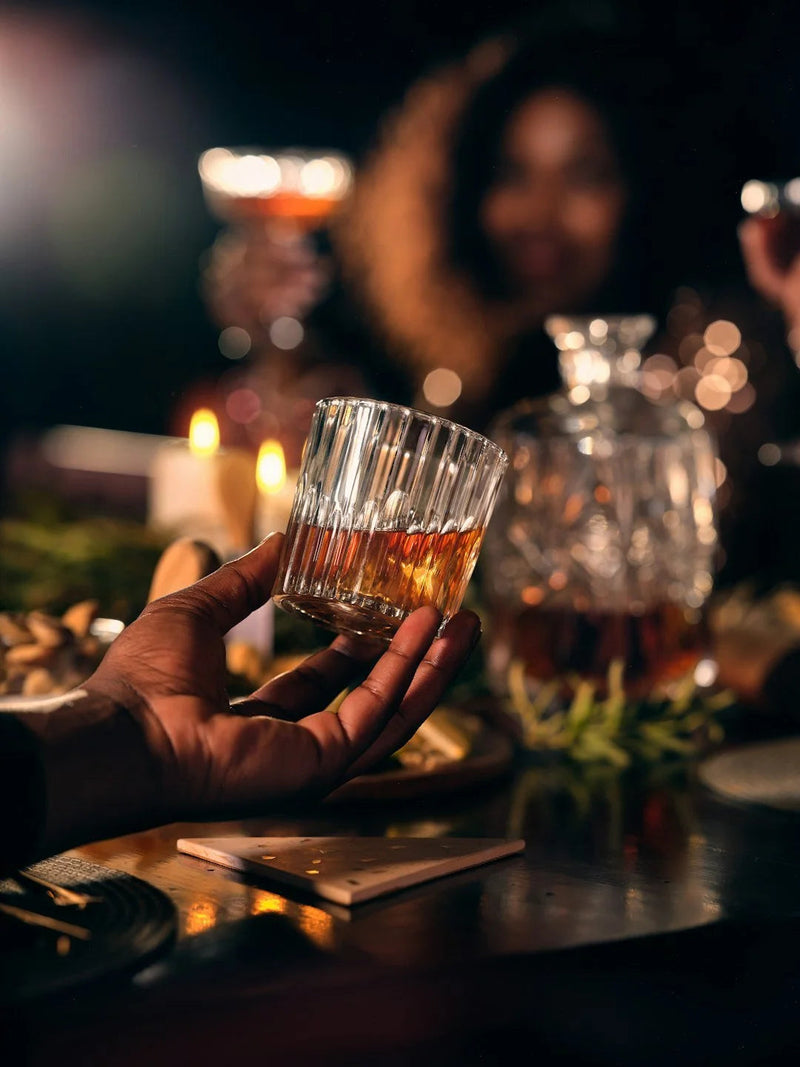 Guests raising a toast at Friar Tuck's