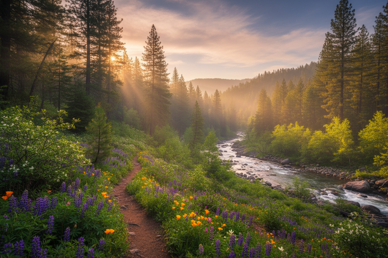 Outdoor Activities Near Nevada City in Spring