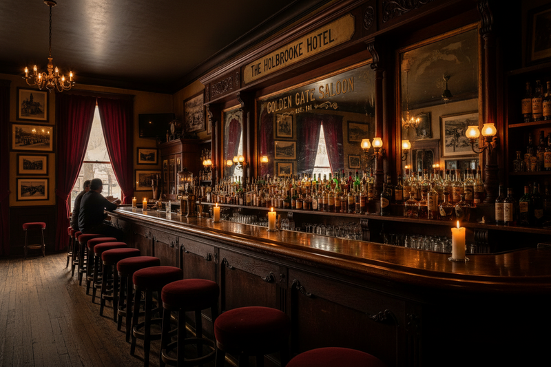 The Holbrooke Hotel and Golden Gate Saloon: History You Can Taste
