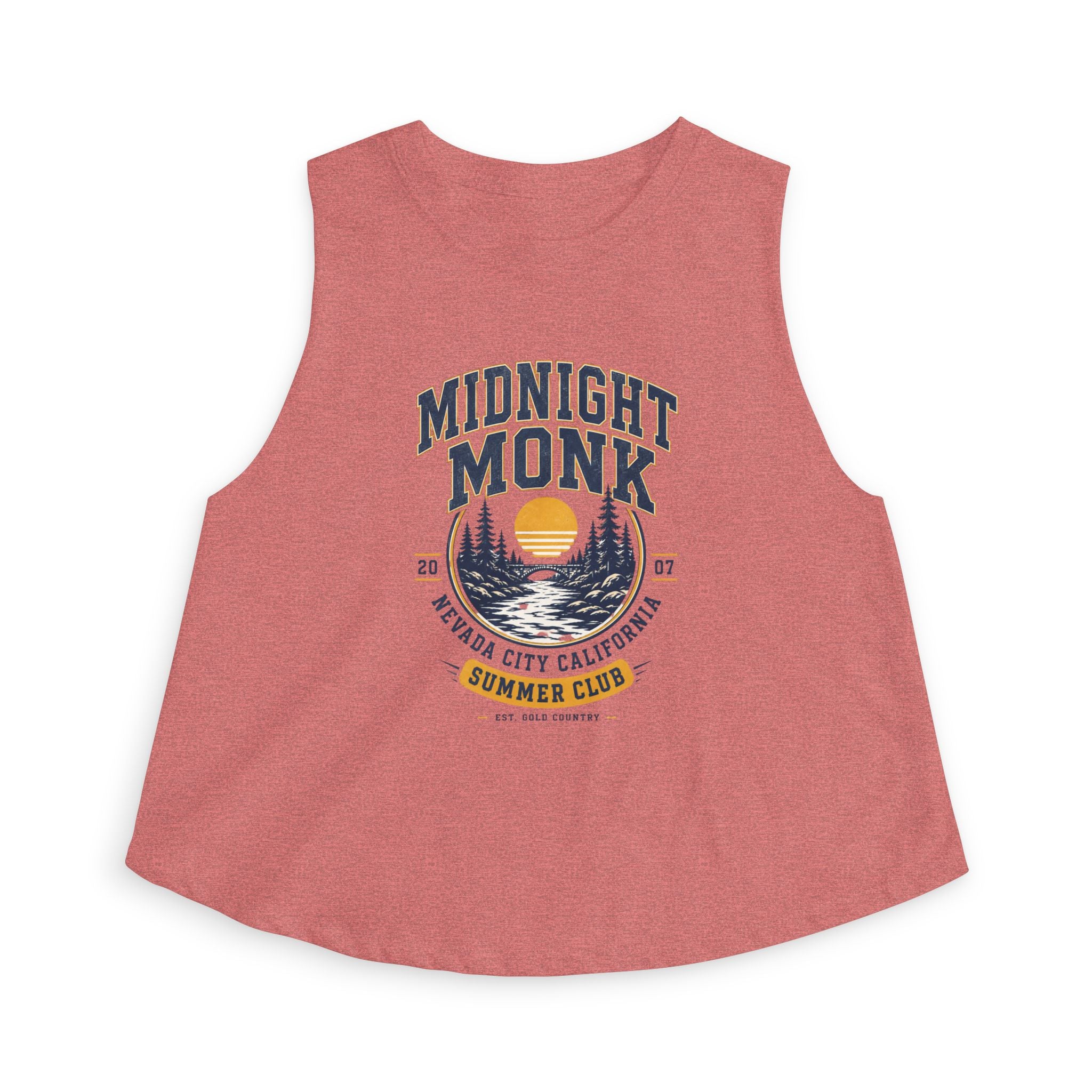 Midnight Monk Nevada City Summer Club river tank crop top, Friar Tuck’s (image 2 of 2)