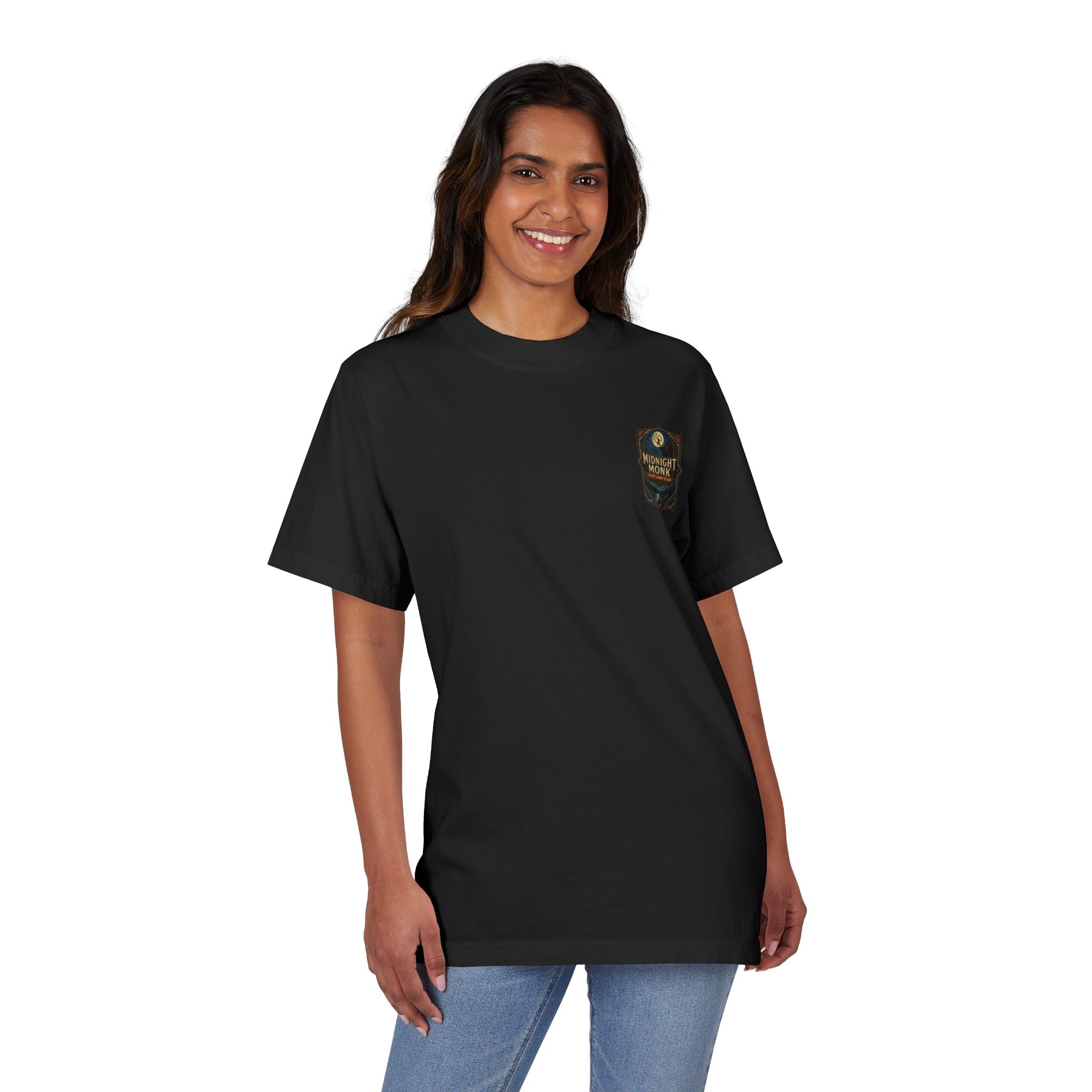 Midnight Monk Cliff Jump Club garment-dyed drop-shoulder river tee, Friar Tuck’s Nevada City (image 10 of 16)