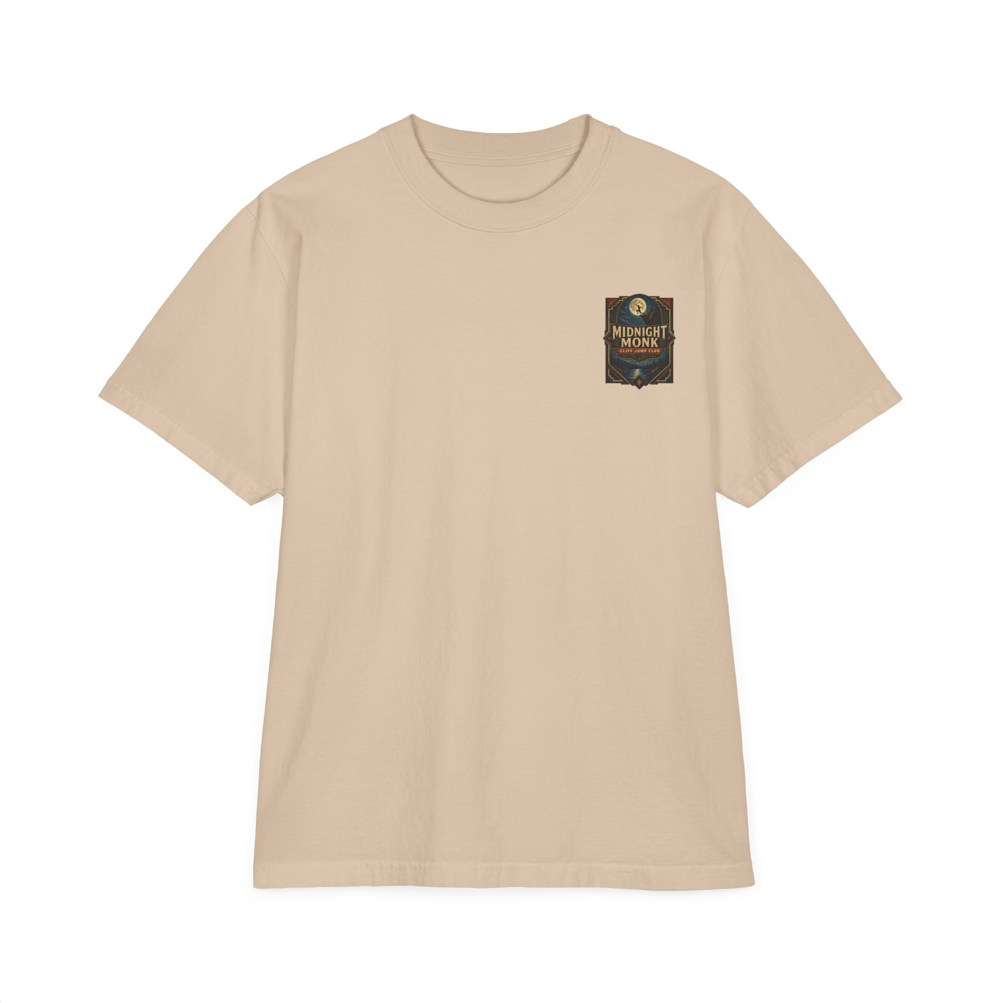 Midnight Monk Cliff Jump Club garment-dyed drop-shoulder river tee, Friar Tuck’s Nevada City (image 7 of 16)