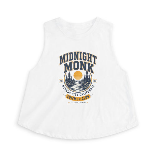 Midnight Monk Nevada City Summer Club river tank crop top, Friar Tuck’s (image 1 of 2)