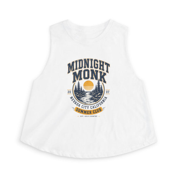 Midnight Monk Summer Club Crop Top | Nevada City River Tank