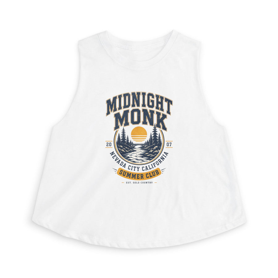 Midnight Monk Summer Club Crop Top | Nevada City River Tank