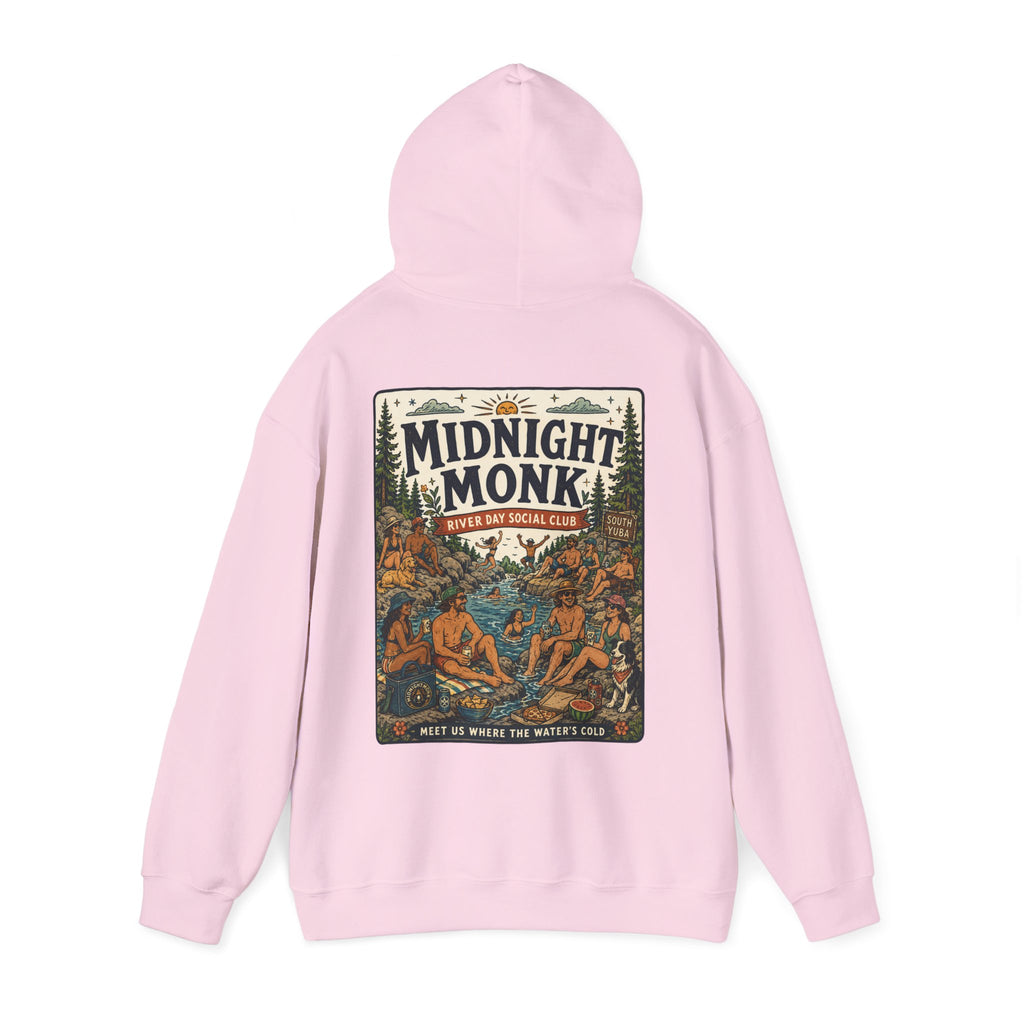 Midnight Monk River Day Social Club vintage South Yuba graphic hoodie, Friar Tuck’s Nevada City (image 23 of 24)