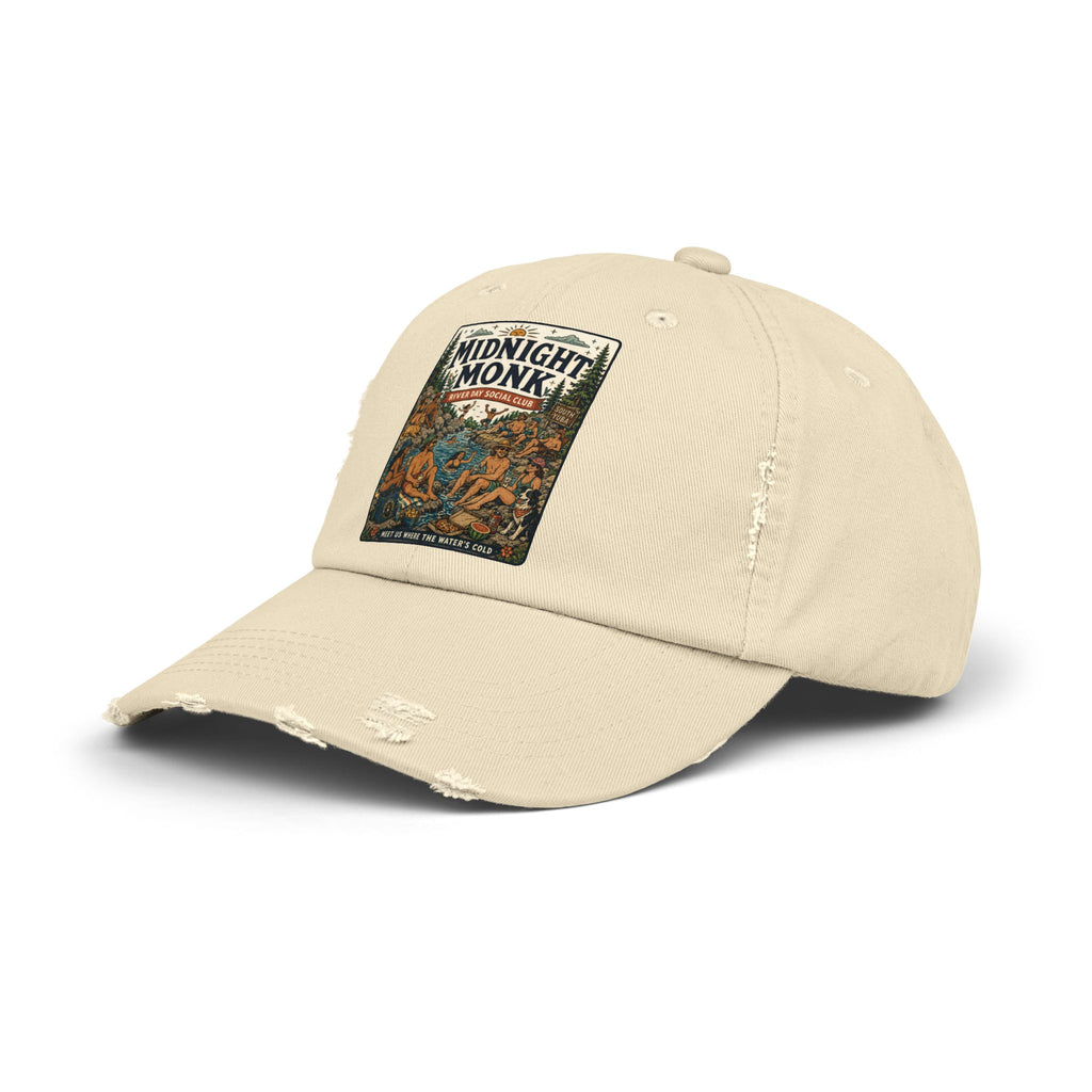 Midnight Monk Float All Day distressed baseball cap, Friar Tuck’s Nevada City (image 4 of 12)