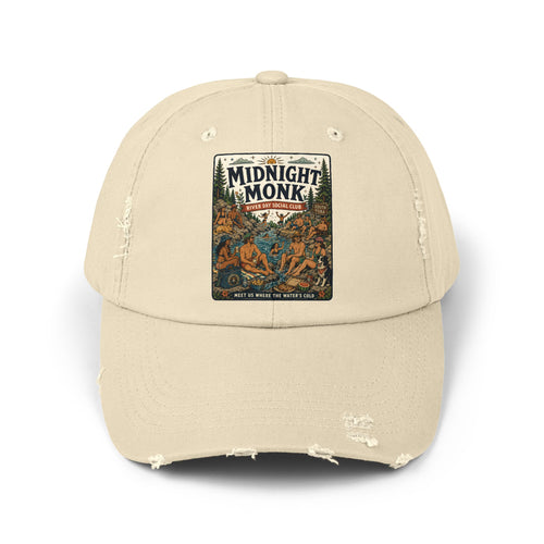 Midnight Monk Float All Day distressed baseball cap, Friar Tuck’s Nevada City (image 1 of 12)