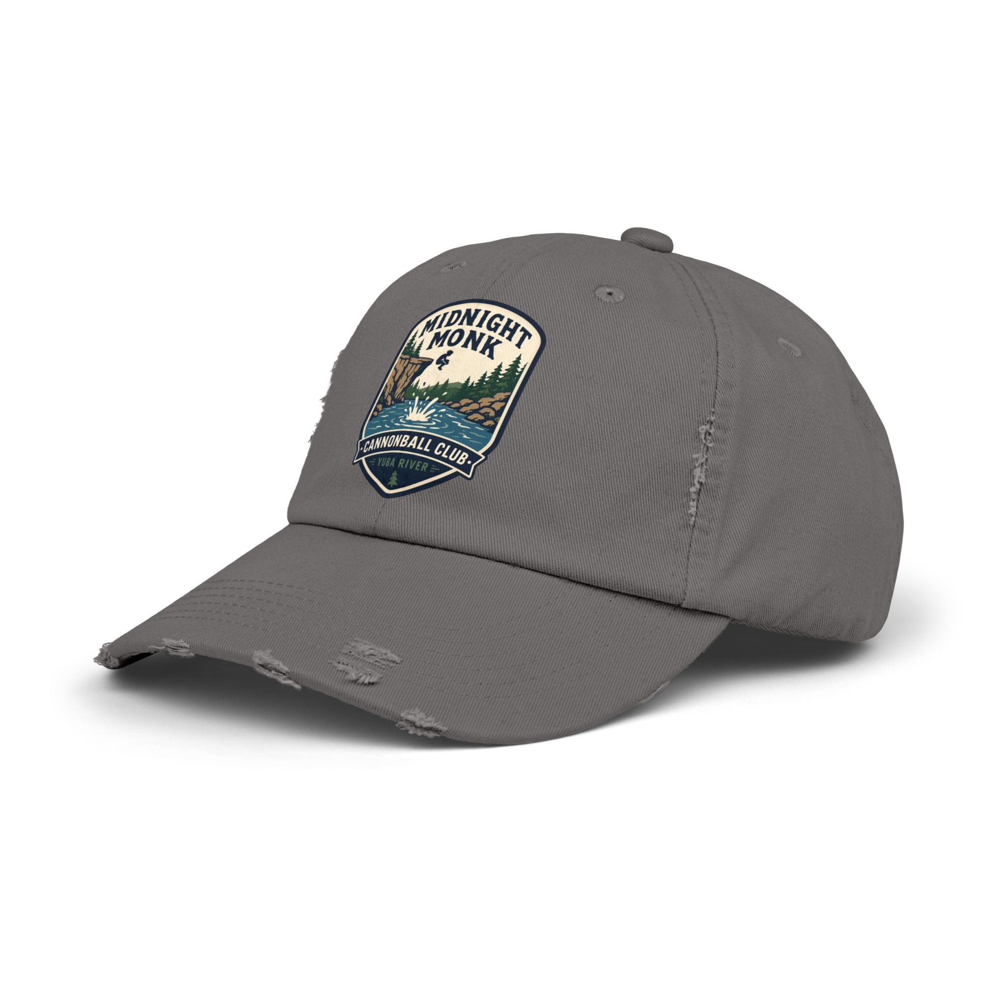Midnight Monk Cannonball Club distressed baseball cap, Friar Tuck’s Nevada City (image 10 of 12)