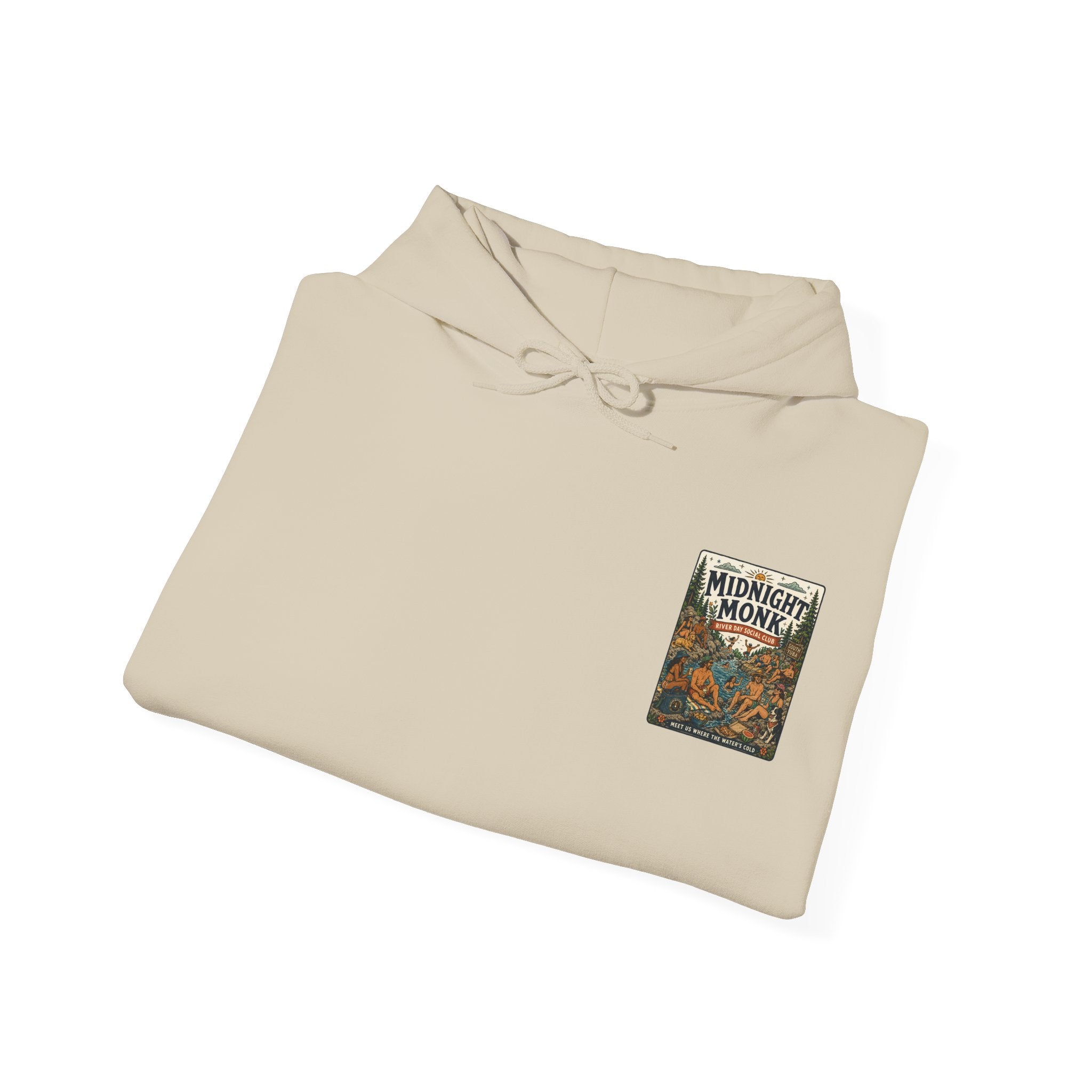 Midnight Monk River Day Social Club vintage South Yuba graphic hoodie, Friar Tuck’s Nevada City (image 15 of 24)
