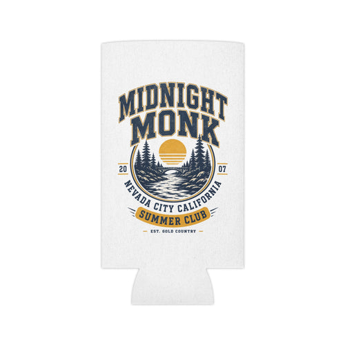 Midnight Monk Sunset Lake logo can cooler, Nevada City Summer Club, Friar Tuck’s (image 2 of 8)