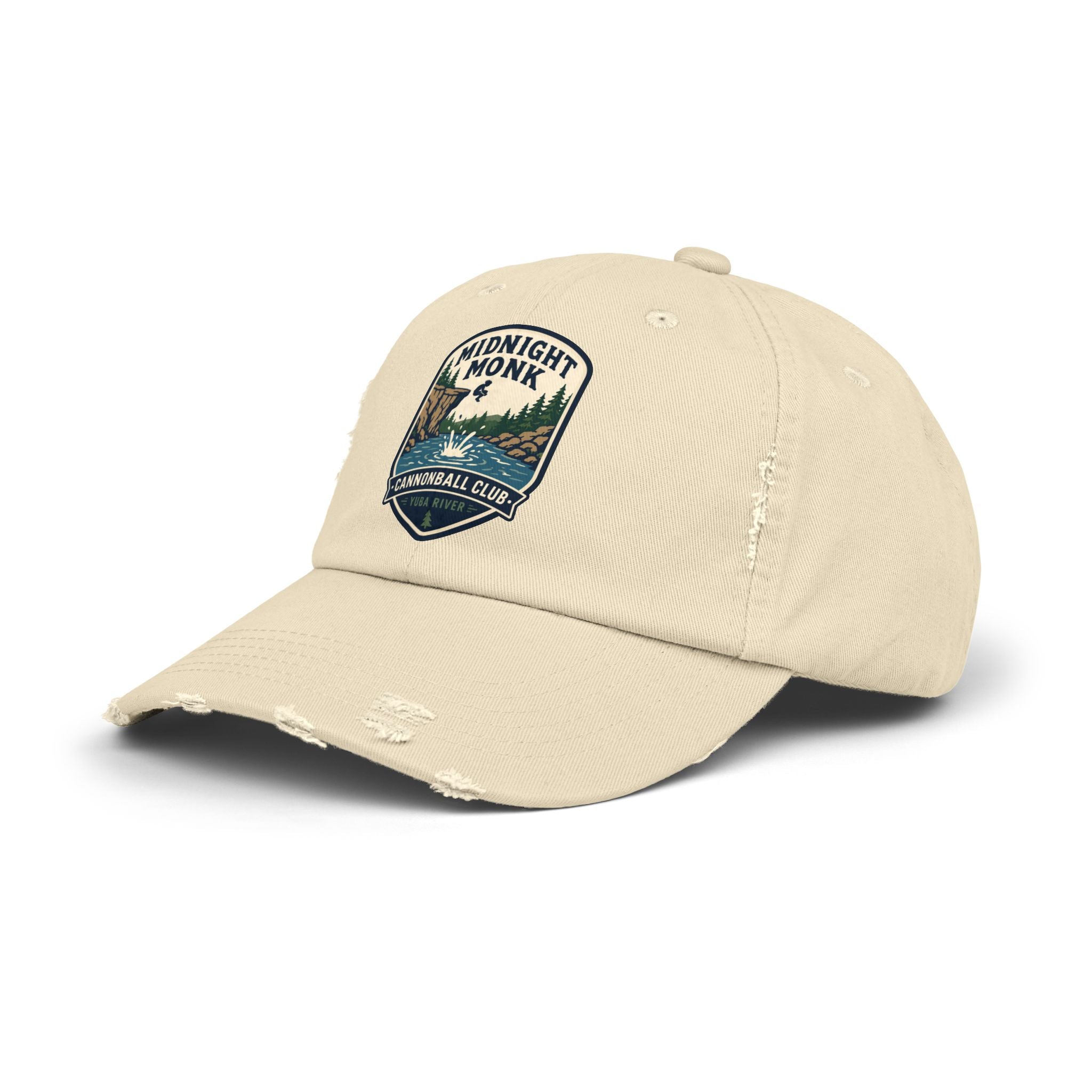 Midnight Monk Cannonball Club distressed baseball cap, Friar Tuck’s Nevada City (image 7 of 12)