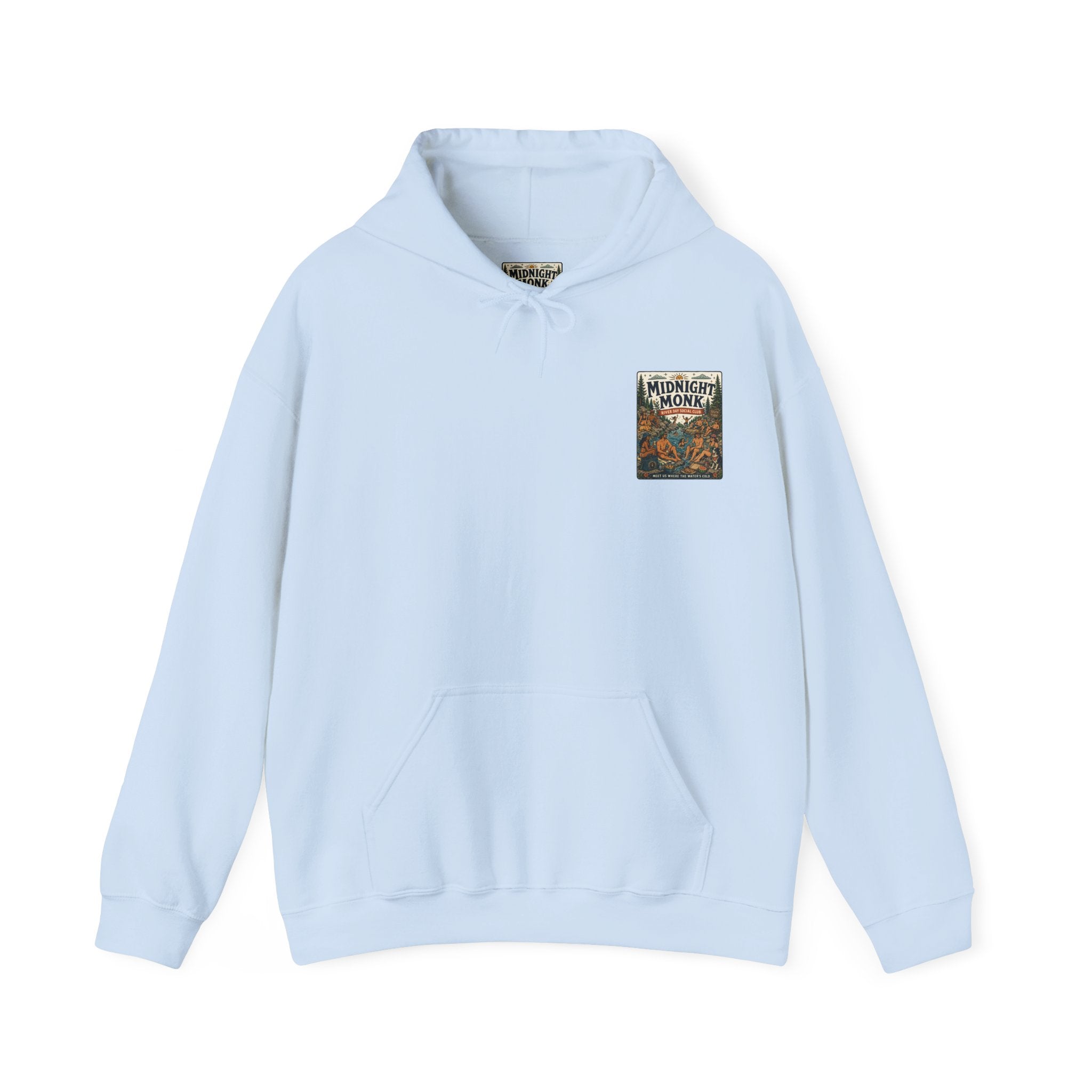 Midnight Monk River Day Social Club vintage South Yuba graphic hoodie, Friar Tuck’s Nevada City (image 6 of 24)
