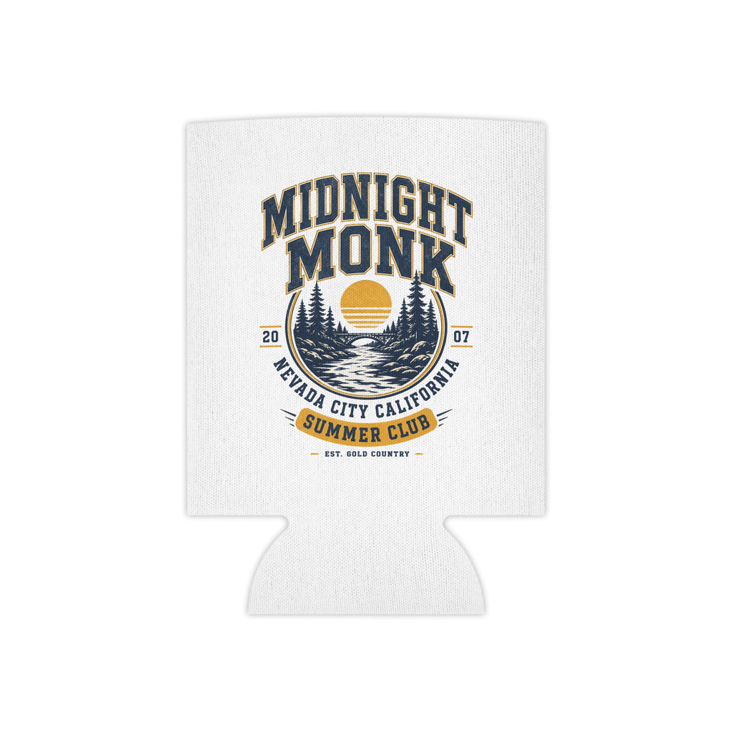 Midnight Monk Sunset Lake logo can cooler, Nevada City Summer Club, Friar Tuck’s (image 1 of 8)