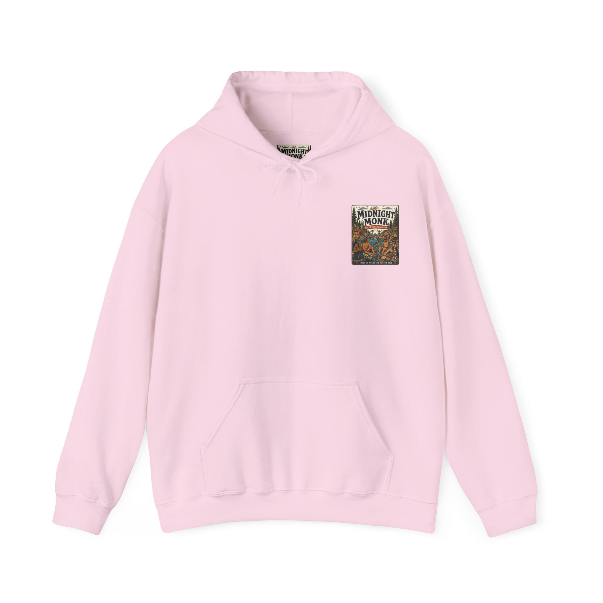 Midnight Monk River Day Social Club vintage South Yuba graphic hoodie, Friar Tuck’s Nevada City (image 7 of 24)