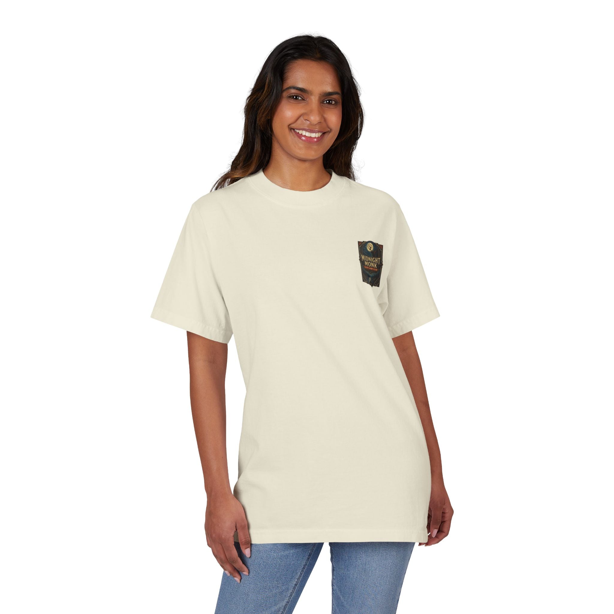 Midnight Monk Cliff Jump Club garment-dyed drop-shoulder river tee, Friar Tuck’s Nevada City (image 12 of 16)