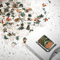 Gold Country vintage poster jigsaw puzzle, retro camping scene, Friar Tuck’s Nevada City (image 1 of 4)
