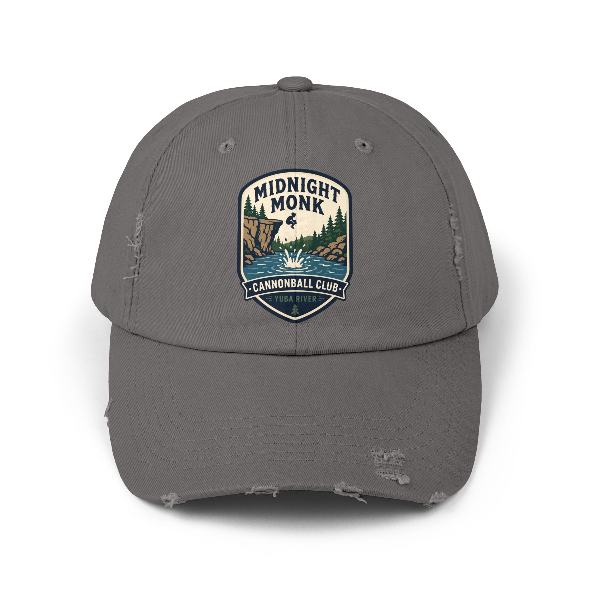 Midnight Monk Cannonball Club distressed baseball cap, Friar Tuck’s Nevada City (image 3 of 12)