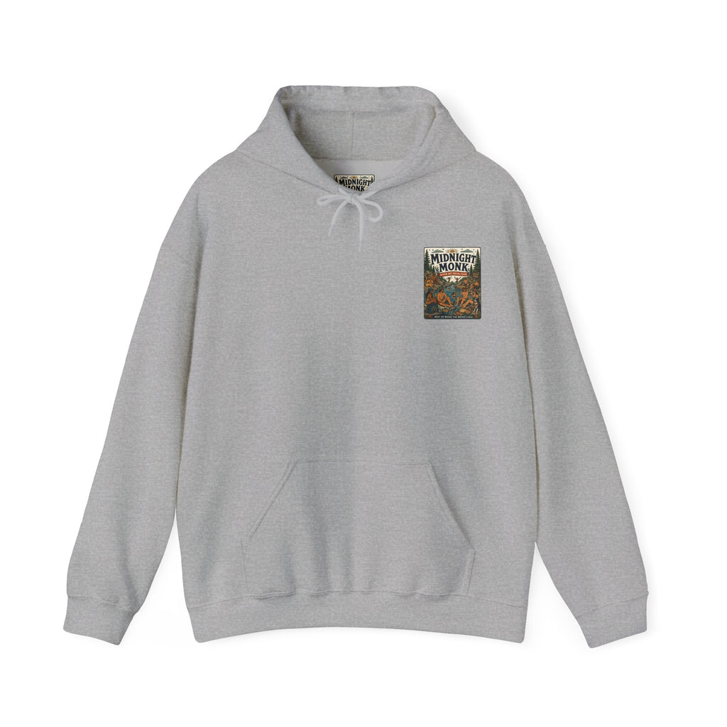 Midnight Monk River Day Social Club vintage South Yuba graphic hoodie, Friar Tuck’s Nevada City (image 5 of 24)