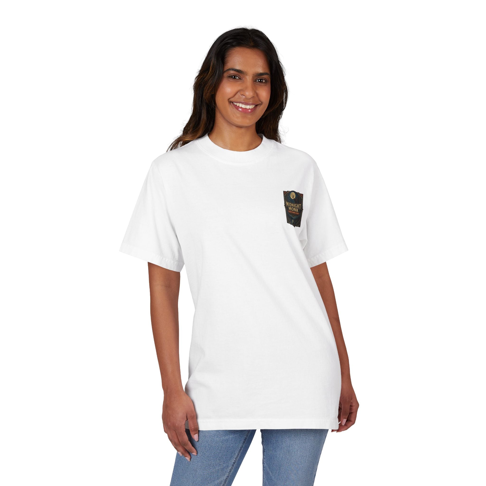 Midnight Monk Cliff Jump Club garment-dyed drop-shoulder river tee, Friar Tuck’s Nevada City (image 8 of 16)