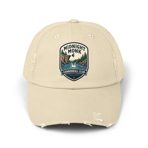 Midnight Monk Cannonball Club distressed baseball cap, Friar Tuck’s Nevada City (image 2 of 12)