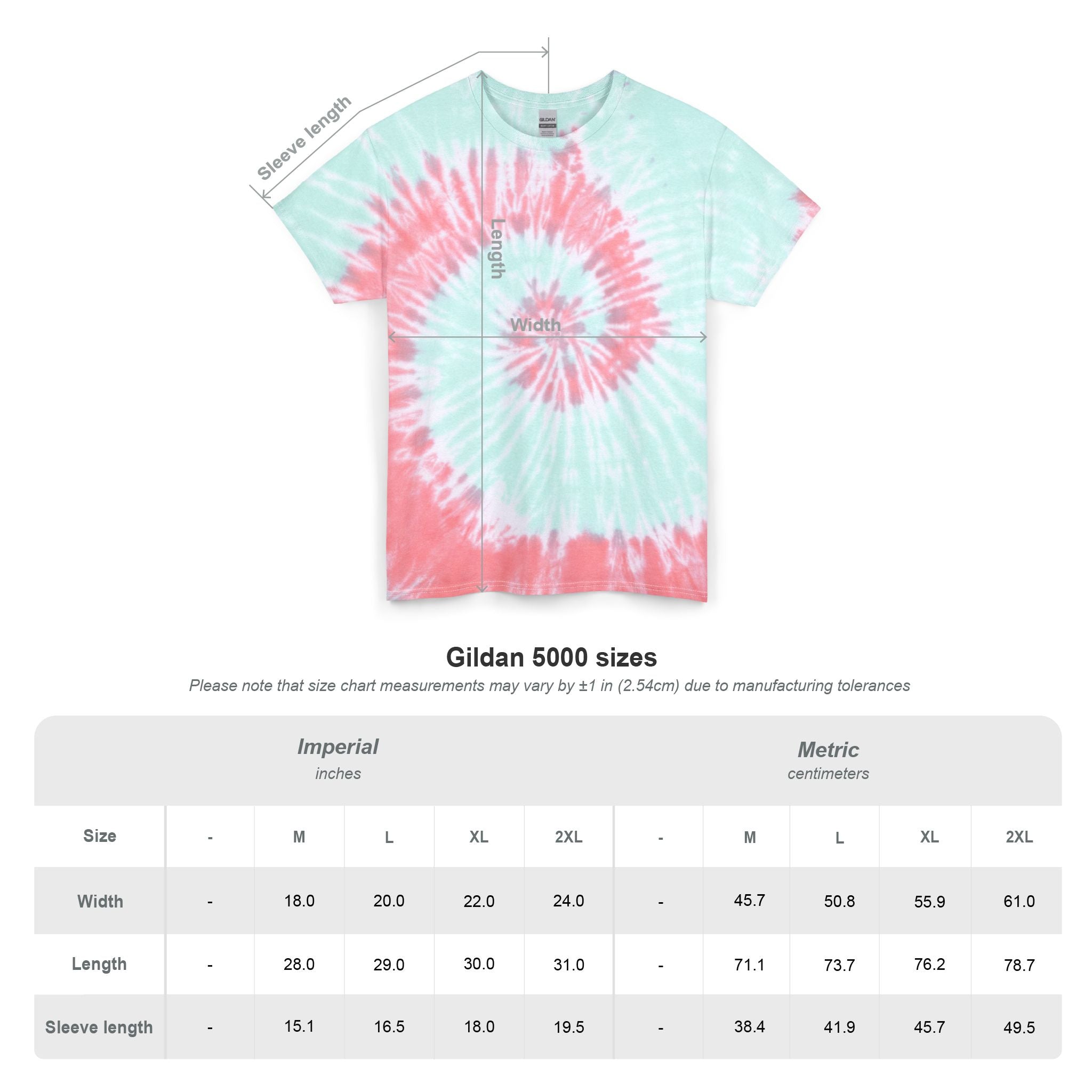 Yuba Canyon landscape tie-dye cotton tee, Midnight Monk line at Friar Tuck’s Nevada City (image 3 of 3)
