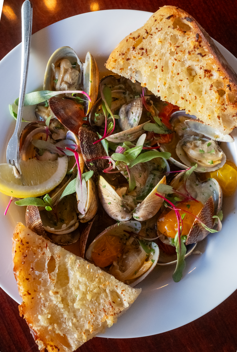 Steamed Minella Clams