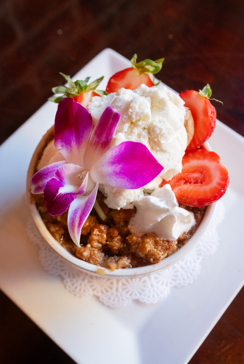 Seasonal Fruit Crisp