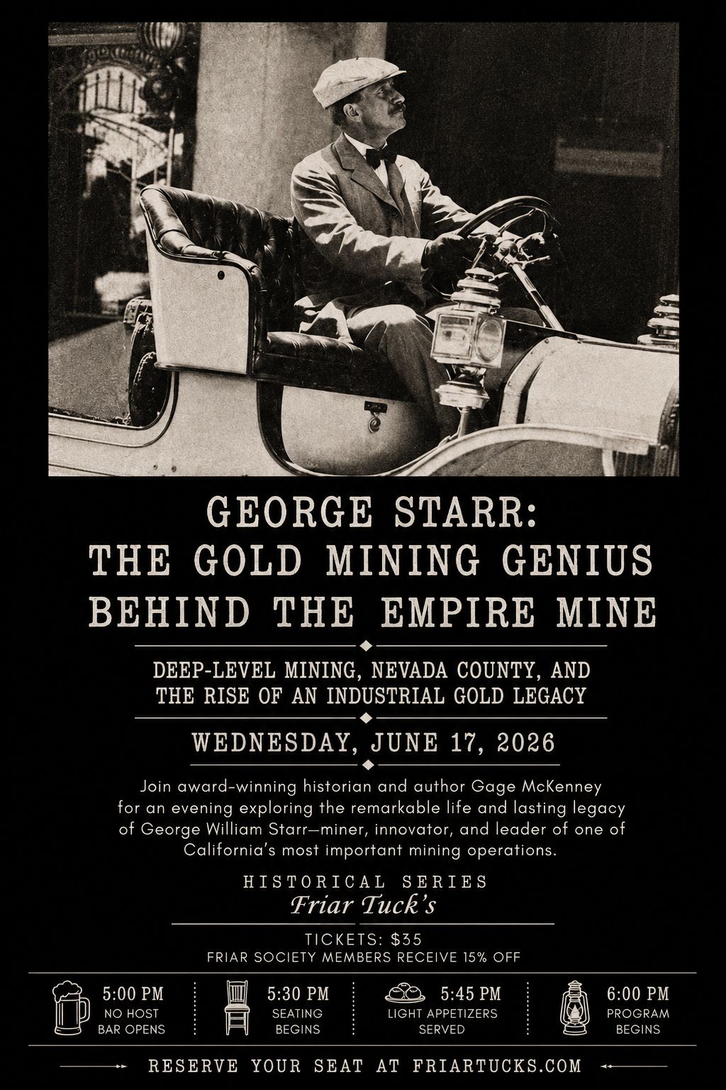 George Starr: The Gold Mining Genius Behind the Empire Mine